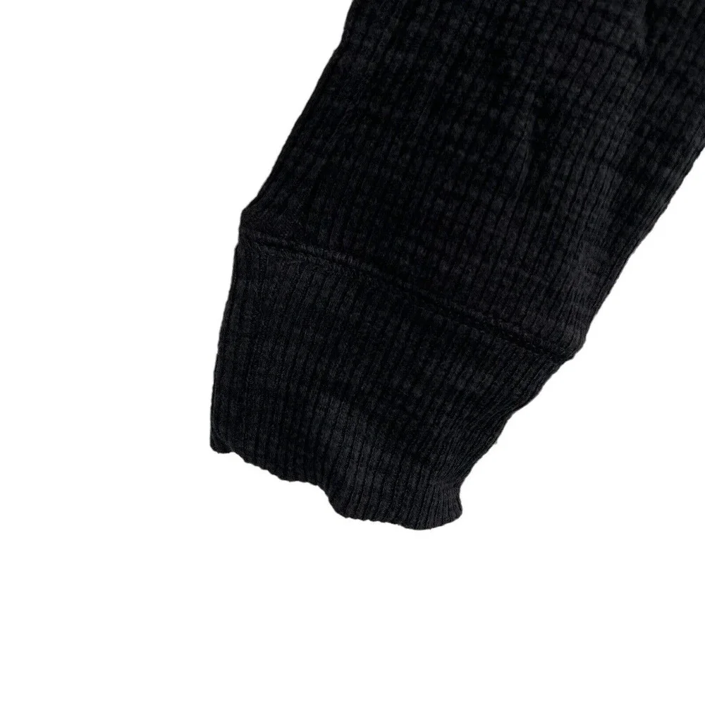 Old Navy Black‎ Ribbed Jogger Pants Size Large New